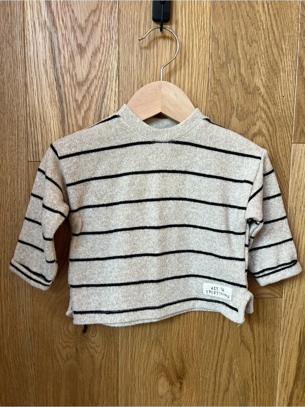 Zara Striped Baby Sweater